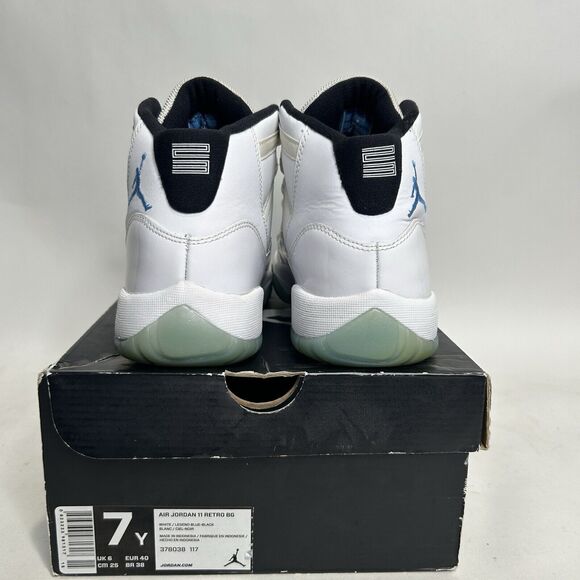 Nike Shoes Air Jordan 11 Retro BG “Legend Blue” 2014 - Picture 5 of 8
